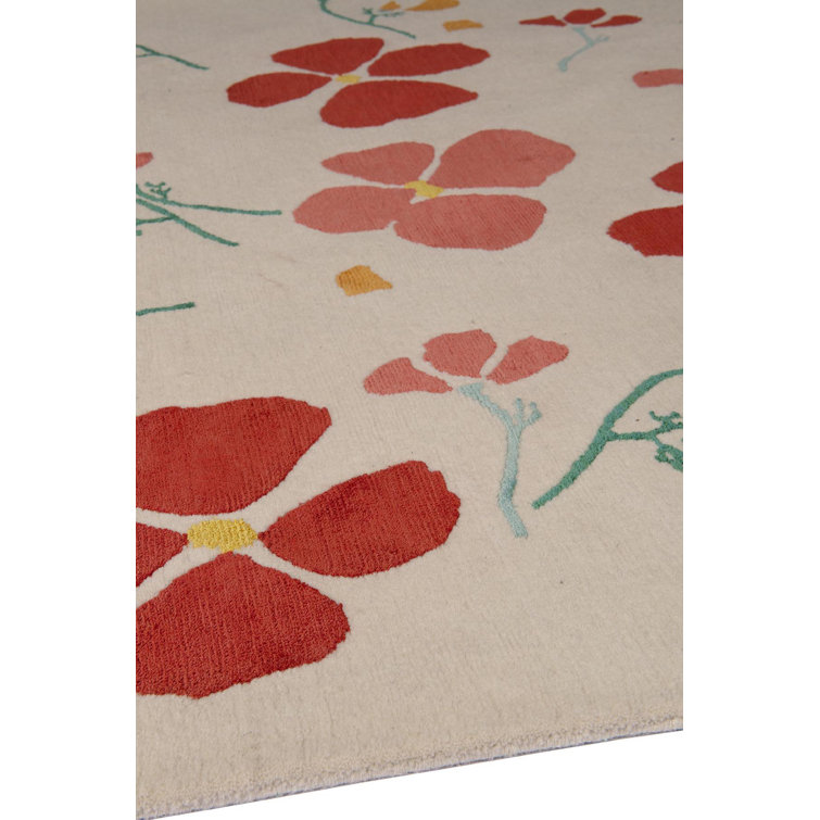 The Rug Company Rodarte California Poppy Area Rug Perigold